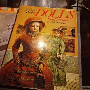Vintage All Color book of Dolls By Kay Desmonde Hardcover Book. Photography